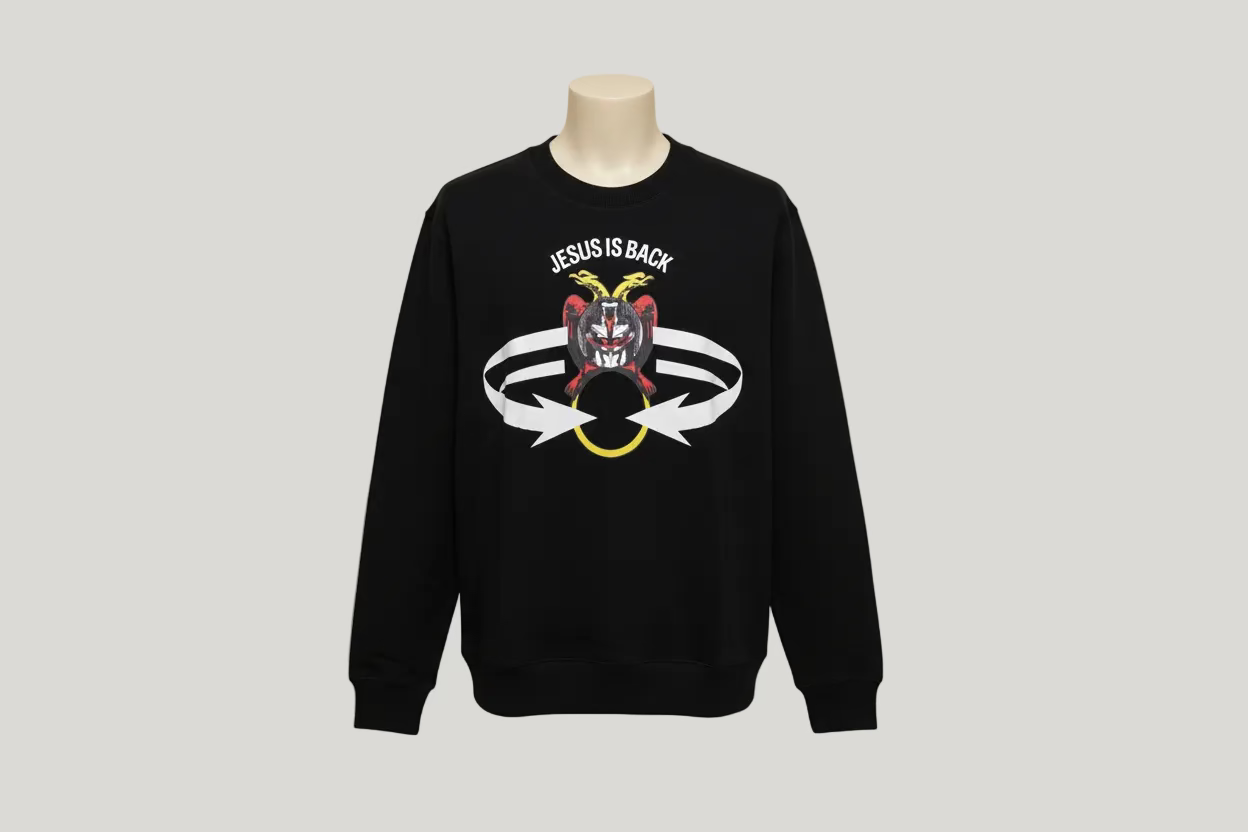 Givenchy Jesus Is Back Sweatshirt